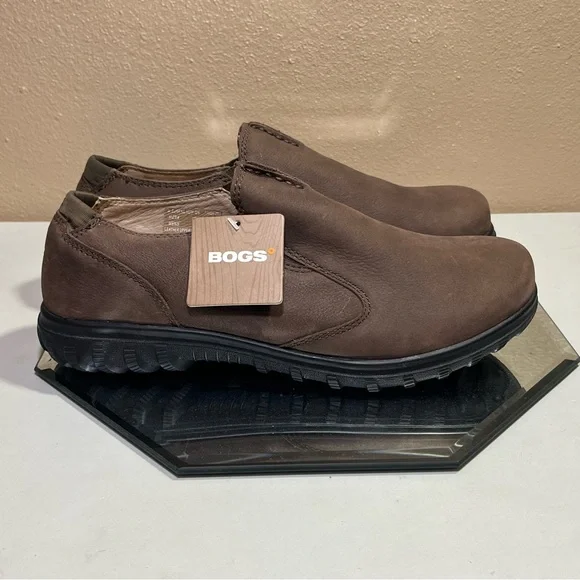 Bogs | Shoes | Nwt Mens Bogs Eugene Leather Slip On  display picture 3